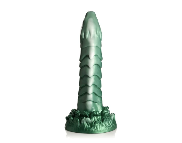 Creature Cocks Cockness Monster - szilikon dildó (zöld)