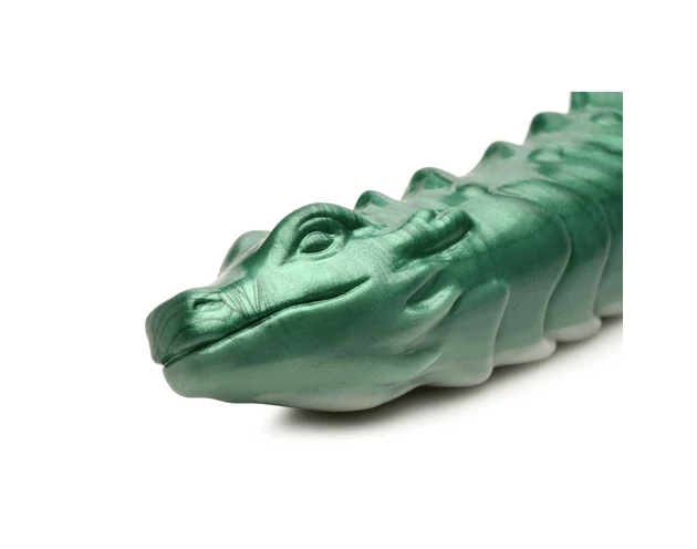 Creature Cocks Cockness Monster - szilikon dildó (zöld)