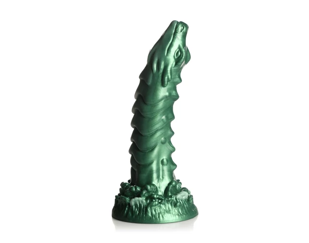 Creature Cocks Cockness Monster - szilikon dildó (zöld)