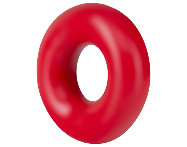 Stay Hard Donuts - péniszgyűrű szett (piros)