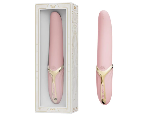 Zalo Eve - akkus, melegítő forgó vibrátor (pink)