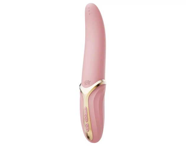 Zalo Eve - akkus, melegítő forgó vibrátor (pink)