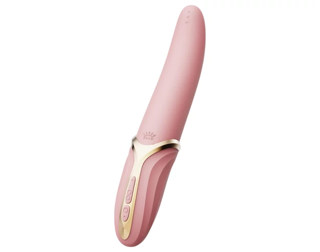 Zalo Eve - akkus, melegítő forgó vibrátor (pink)