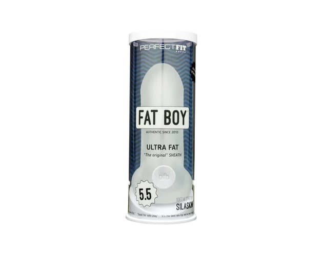 Fat Boy Original Ultra Fat - péniszköpeny (15cm) - fehér