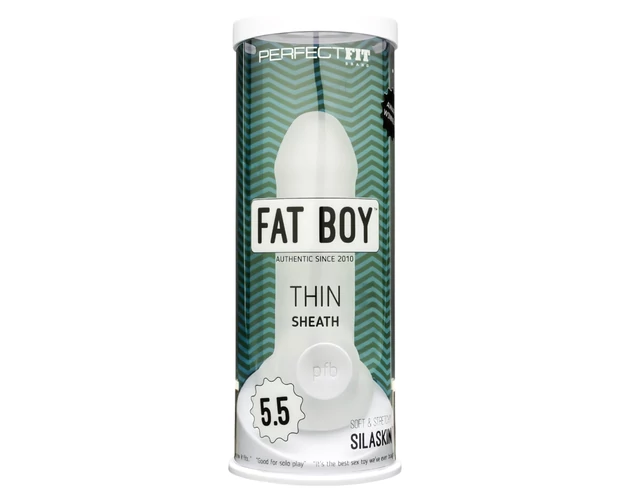 Fat Boy Thin - péniszköpeny (15cm) - fehér