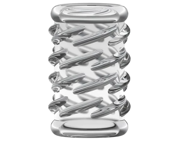 Stay Hard - mintás péniszmandzsetta (átlátszó)