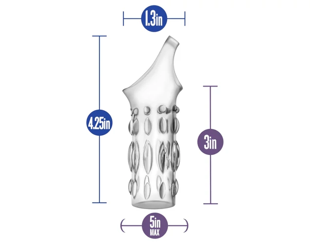 Performance - heregyűrűs péniszmandzsetta (átlátszó)