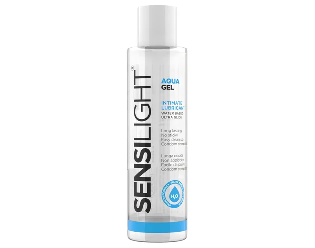 Sensilight Aquagel - vízbázisú síkosító gél (150ml)