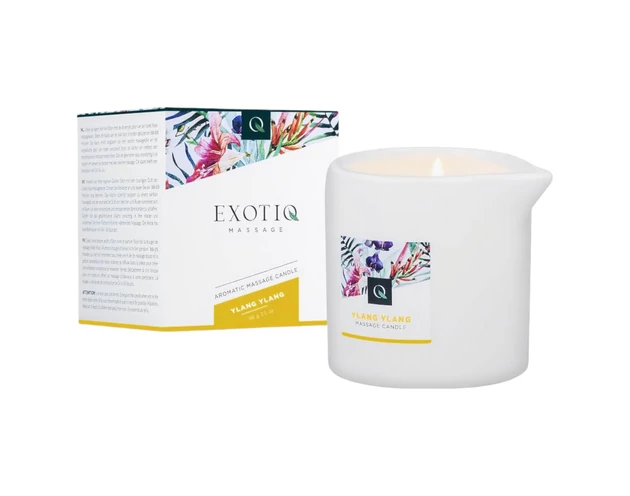 Exotiq - illatos masszázsgyertya - ylang ylang (60g)