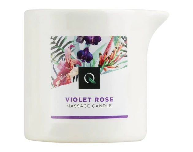Exotiq Violet Rose - masszázsgyertya (60g) 