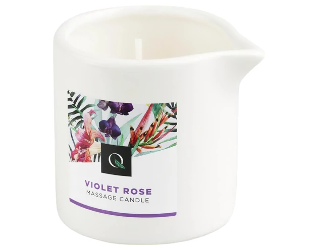 Exotiq Violet Rose - masszázsgyertya (60g) 