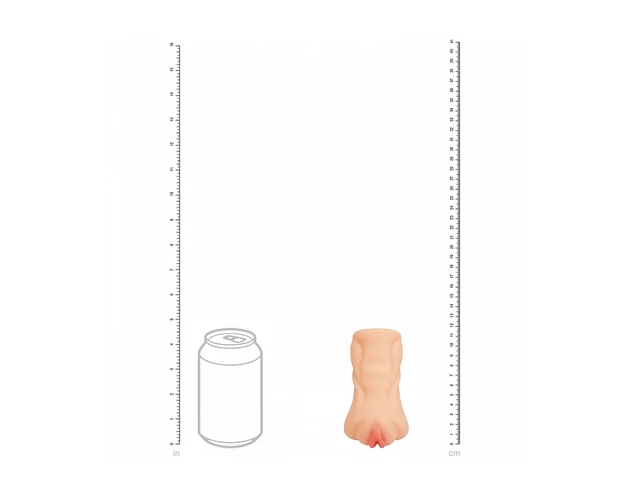 XKIN Seduction Tatiana - élethű műpunci maszturbátor (natúr)