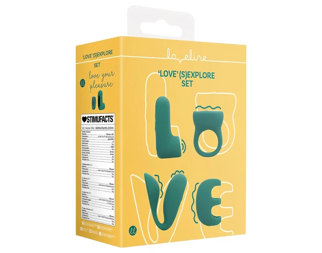 Loveline (S)explore - szexjáték szett pároknak (zöld)