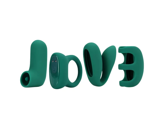 Loveline (S)explore - szexjáték szett pároknak (zöld)