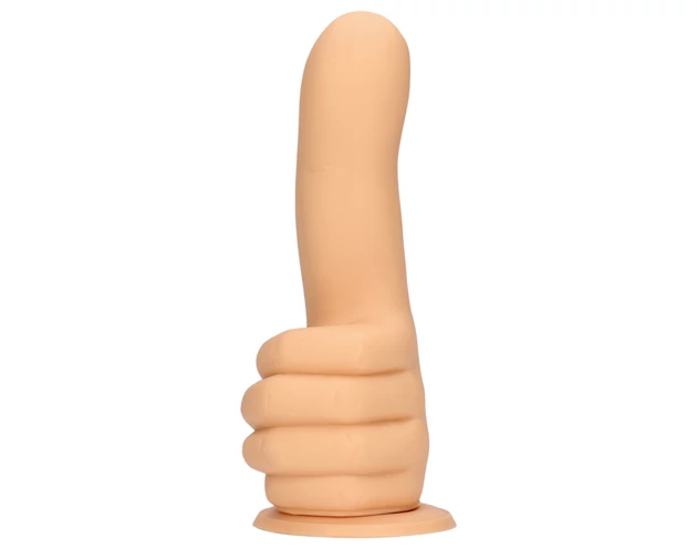 S-Line - hüvelykujj dildó (natúr)