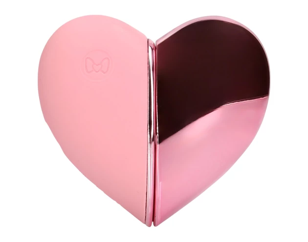 Loveline Tapping Heart - akkus csiklóizgató vibrátor (pink)