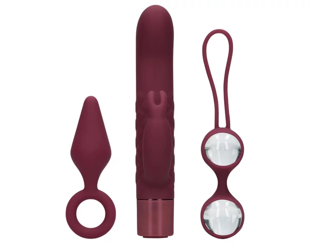 Loveline (S)explore - szexjáték szett nőknek - (piros)