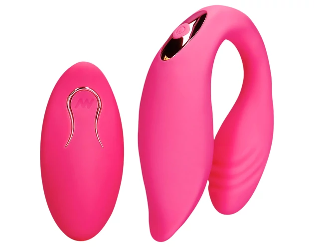 Loveline - akkus, rádiós párvibrátor (pink)