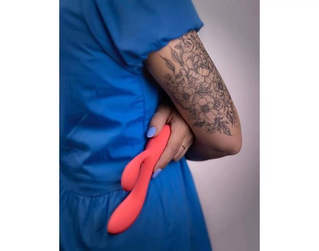 Loveline - akkus, vízálló, csiklókaros vibrátor (pink)