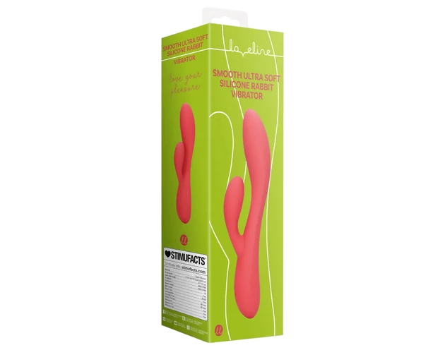 Loveline - akkus, vízálló, csiklókaros vibrátor (pink)