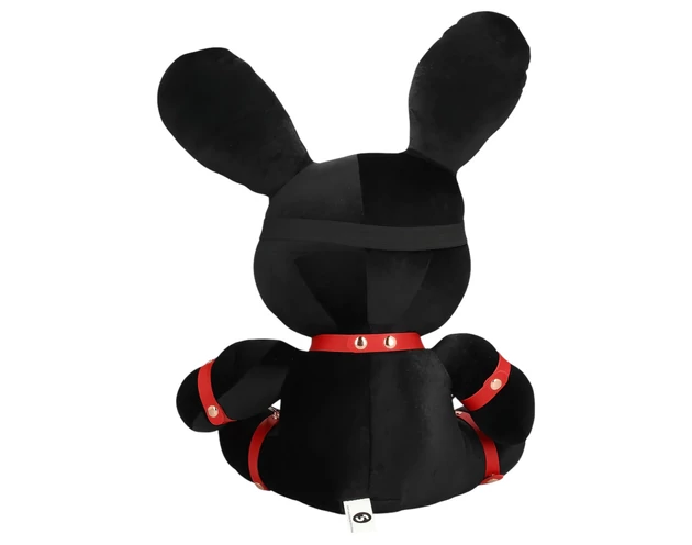 Bondage Rabbit - BDSM nyuszi (fekete)