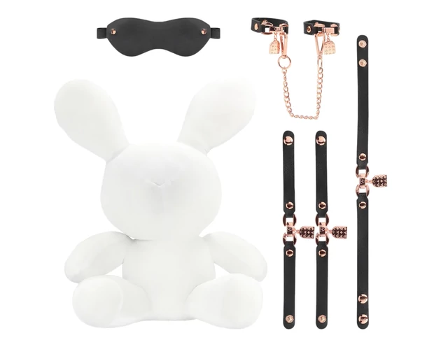Bondage Rabbit - BDSM nyuszi (fehér)