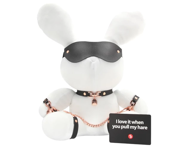 Bondage Rabbit - BDSM nyuszi (fehér)