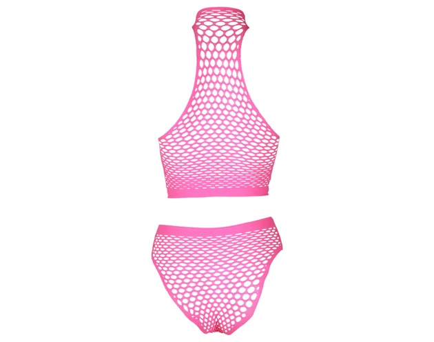 Ouch! - foszforeszkáló fehérnemű szett (pink)