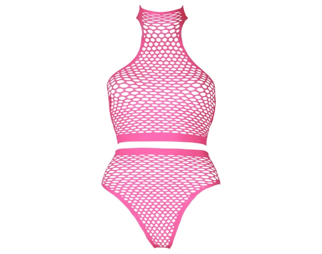 Ouch! - foszforeszkáló fehérnemű szett (pink)