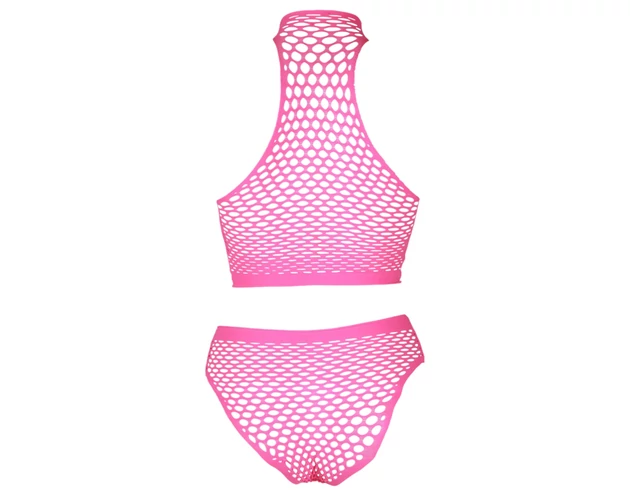 Ouch! - foszforeszkáló fehérnemű szett (pink)