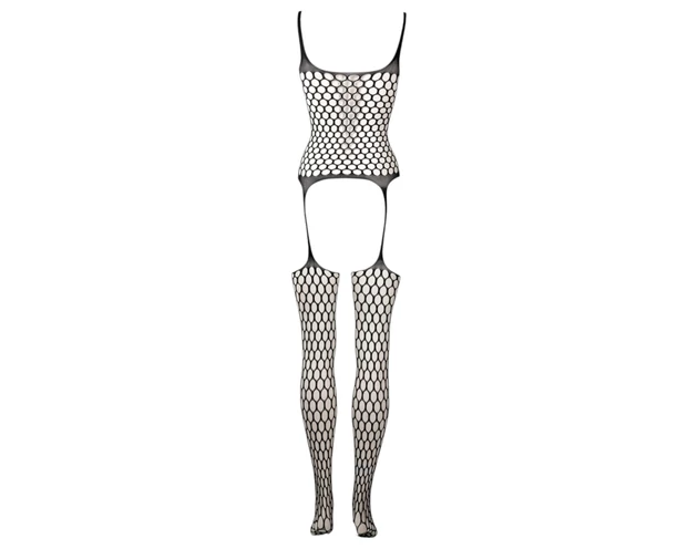 Le Désir - pöttyös necc szett - (fekete) - S-XL