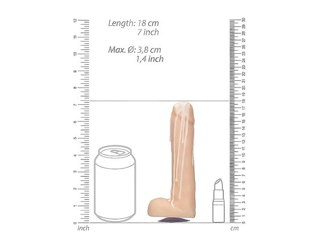 Dicky Cum - szappan pénisz herékkel -natúr (250g)