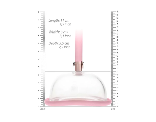 Pumped - kézi punci pumpa (pink)