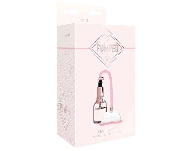 Pumped - kézi punci pumpa (pink)