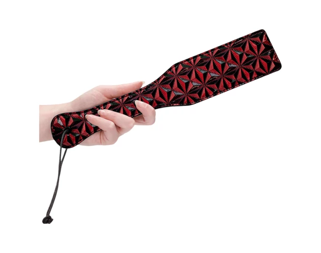 Ouch - gyémánt mintás paskoló (piros)