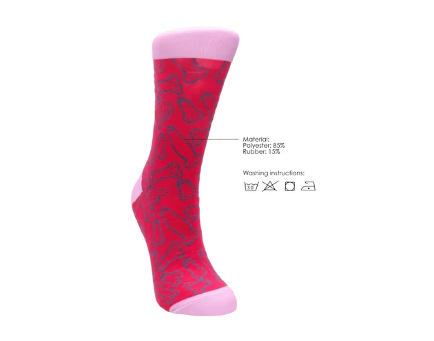 S-Line Sexy Socks - pamut zokni - fütyi