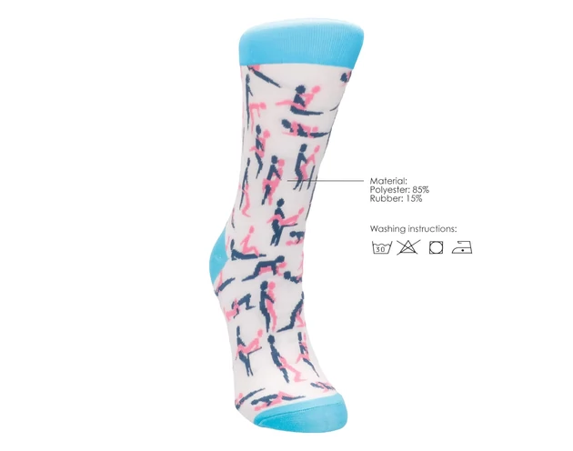 S-Line Sexy Socks - pamut zokni - kama sutra