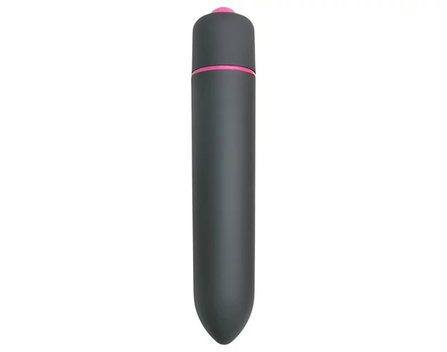Easytoys Bullet - vízálló rúdvibrátor (fekete)