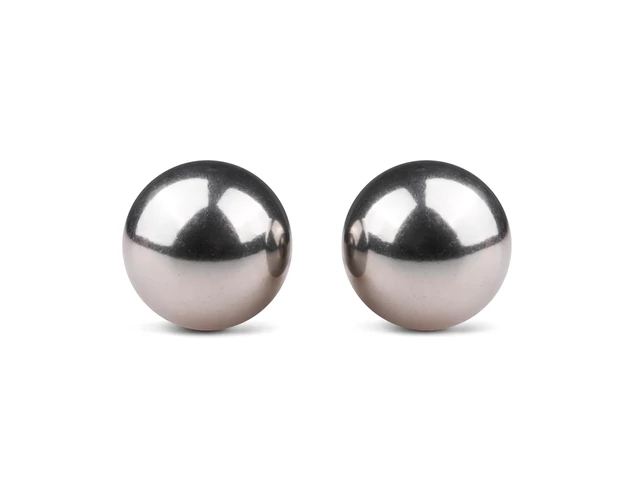 Easytoys Ben Wa - acél gésagolyó - ezüst (19mm)