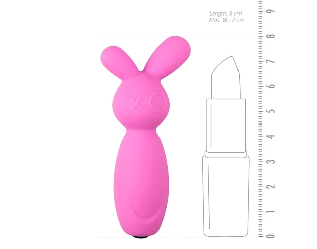 Easytoys Mini Bunny - szilikon csiklóvibrátor (pink)