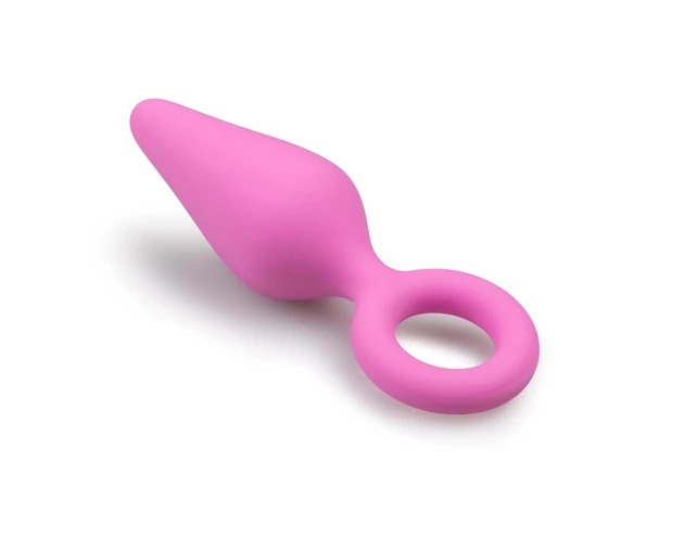 Easytoys Pointy Plug S - anál plug (pink) - kicsi