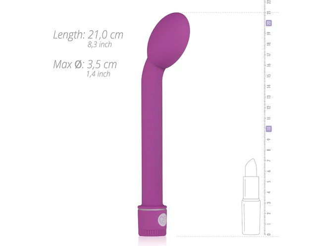 Easytoys Slim - G-pont vibrátor (lila)