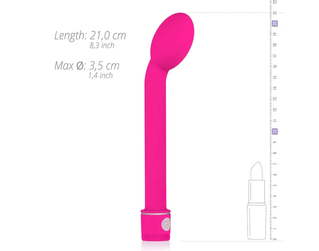 Easytoys Slim - G-pont vibrátor (pink)