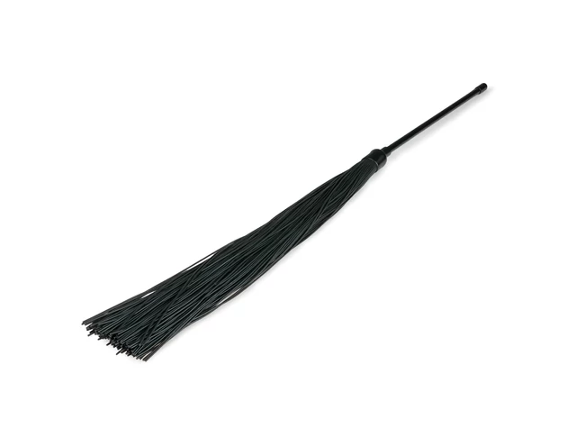 Easytoys Tickler - csípős szilikon korbács (fekete)