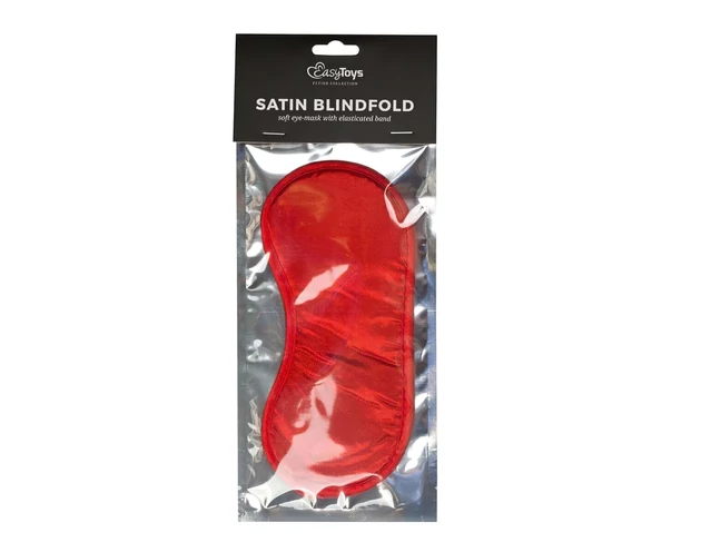 Easytoys - szatén szemmaszk (piros)