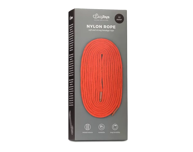 Easytoys Rope - bondage kötél (10m) - piros