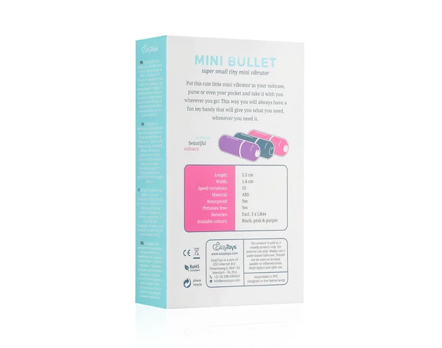 Easytoys - mini rúd vibrátor (pink)