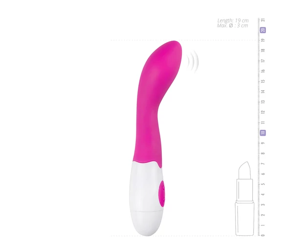 Easytoys Blossom vibe - Szilikon G-pont vibrátor (pink)