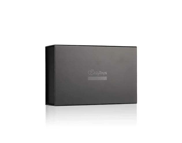 Easytoys - fétis nyakörv és póráz (fekete)