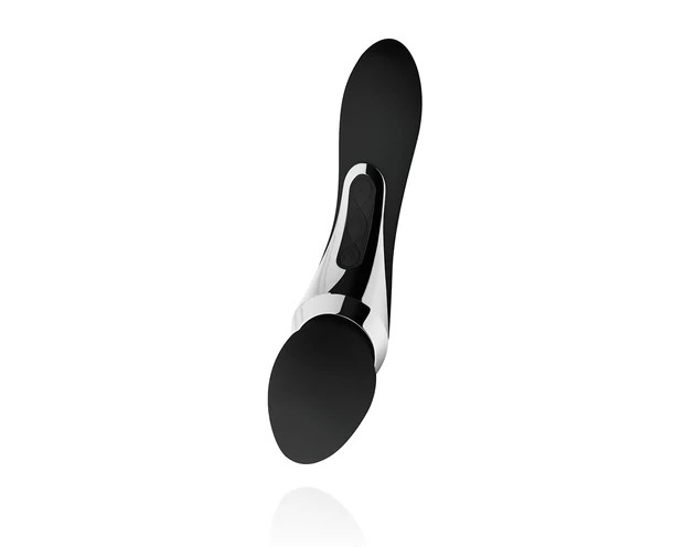 Sway No.1 Wand - akkus, 2in1 masszírozó vibrátor (fekete)
